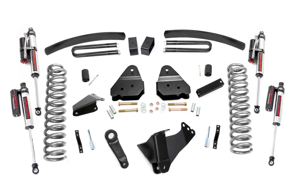 Ford F-350 Super Duty Suspension Lift Kit - Rough Country - 6 Inch Lift Kit | Diesel | Vertex - '05-'07